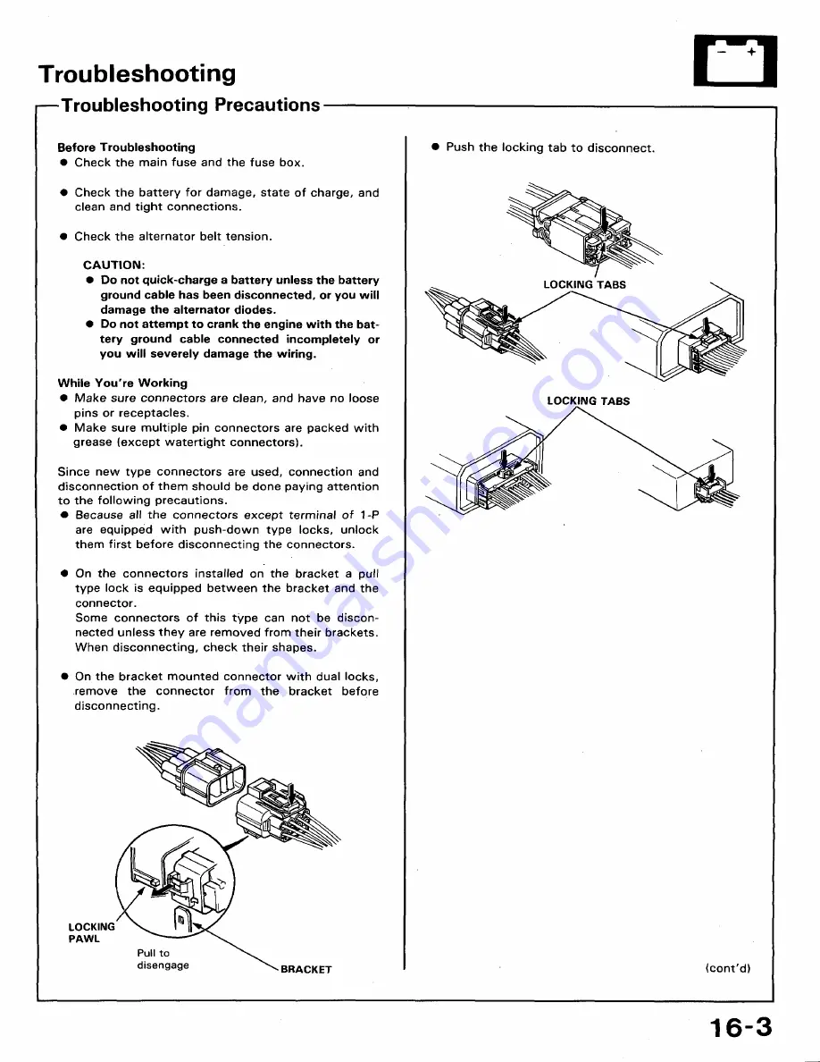 Honda 1991 Accord Aero Deck
1992 Accord Скачать руководство пользователя страница 812