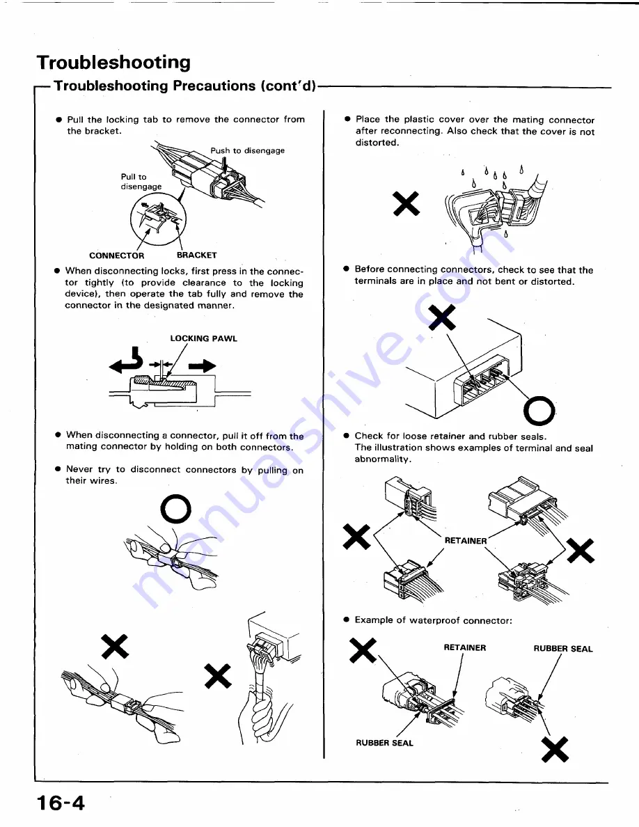 Honda 1991 Accord Aero Deck
1992 Accord Скачать руководство пользователя страница 813