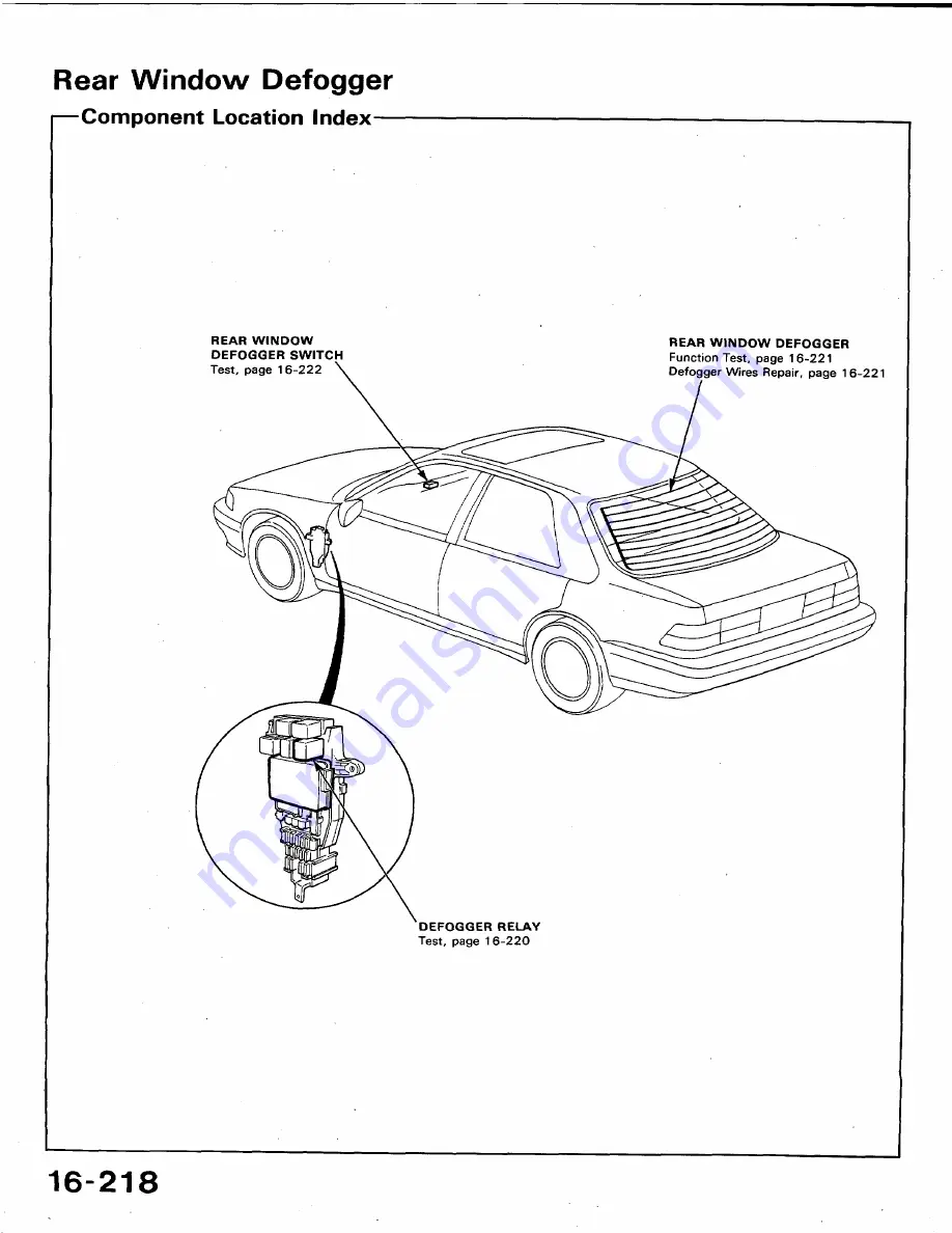 Honda 1991 Accord Aero Deck
1992 Accord Скачать руководство пользователя страница 861