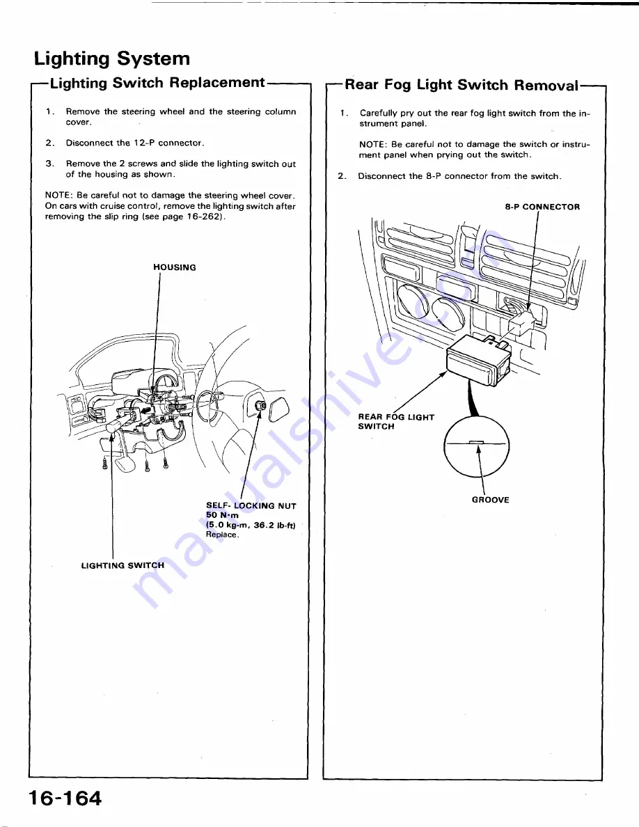 Honda 1991 Accord Aero Deck
1992 Accord Скачать руководство пользователя страница 871