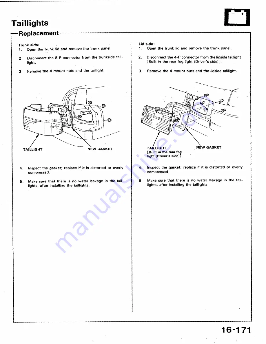 Honda 1991 Accord Aero Deck
1992 Accord Скачать руководство пользователя страница 890