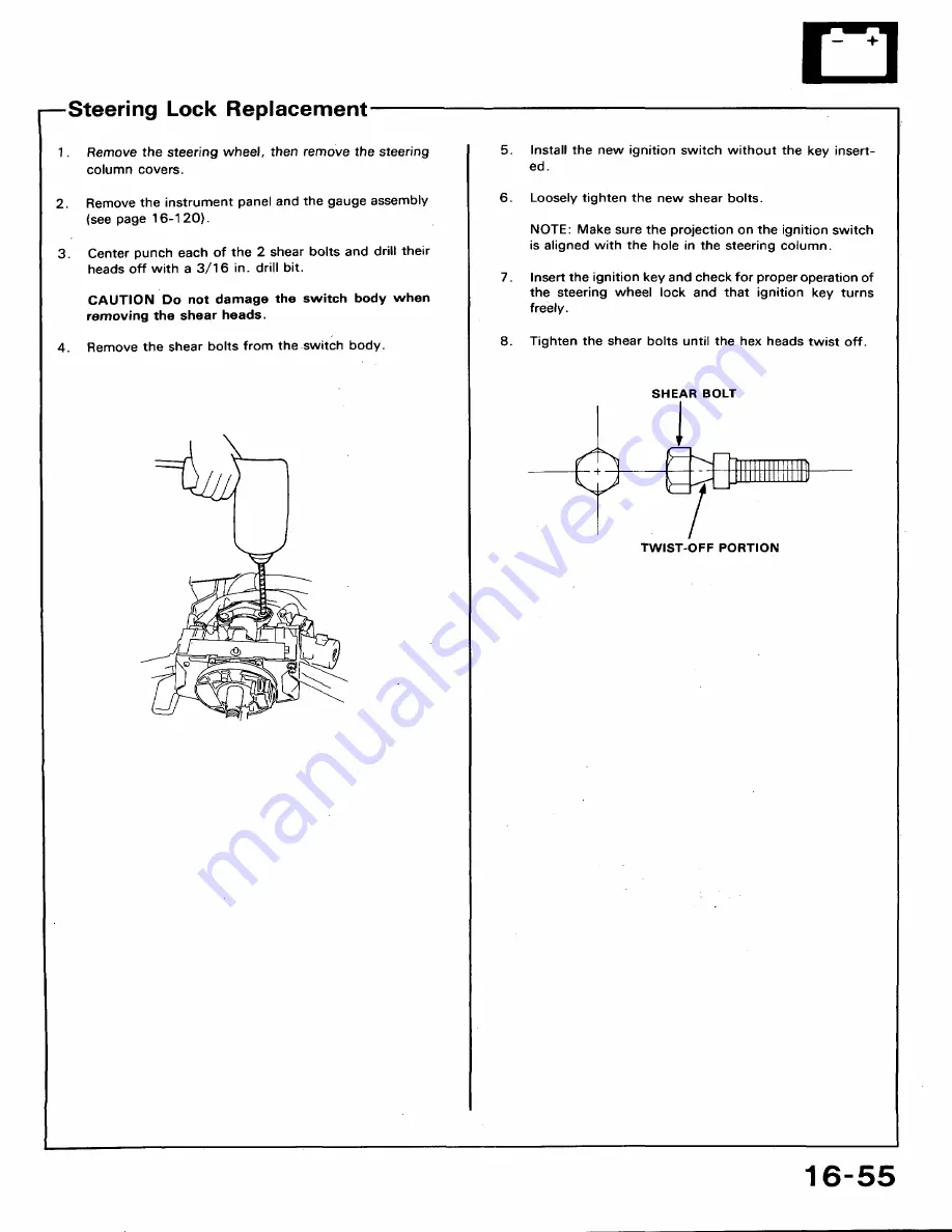 Honda 1991 Accord Aero Deck
1992 Accord Repair Manual Download Page 949