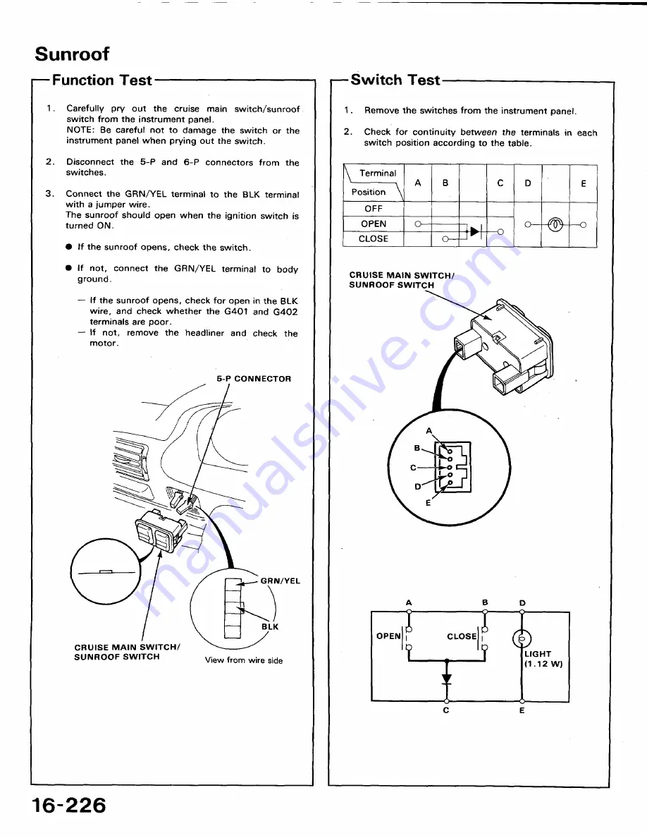 Honda 1991 Accord Aero Deck
1992 Accord Скачать руководство пользователя страница 962