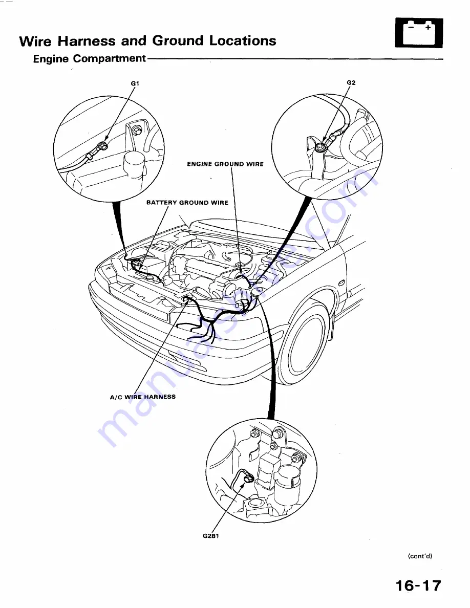 Honda 1991 Accord Aero Deck
1992 Accord Скачать руководство пользователя страница 992