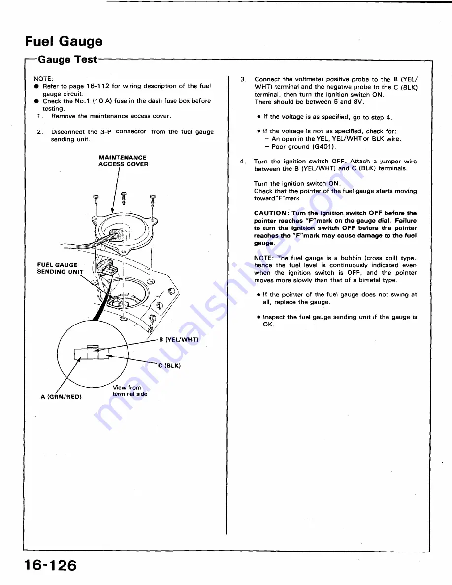 Honda 1991 Accord Aero Deck
1992 Accord Repair Manual Download Page 995