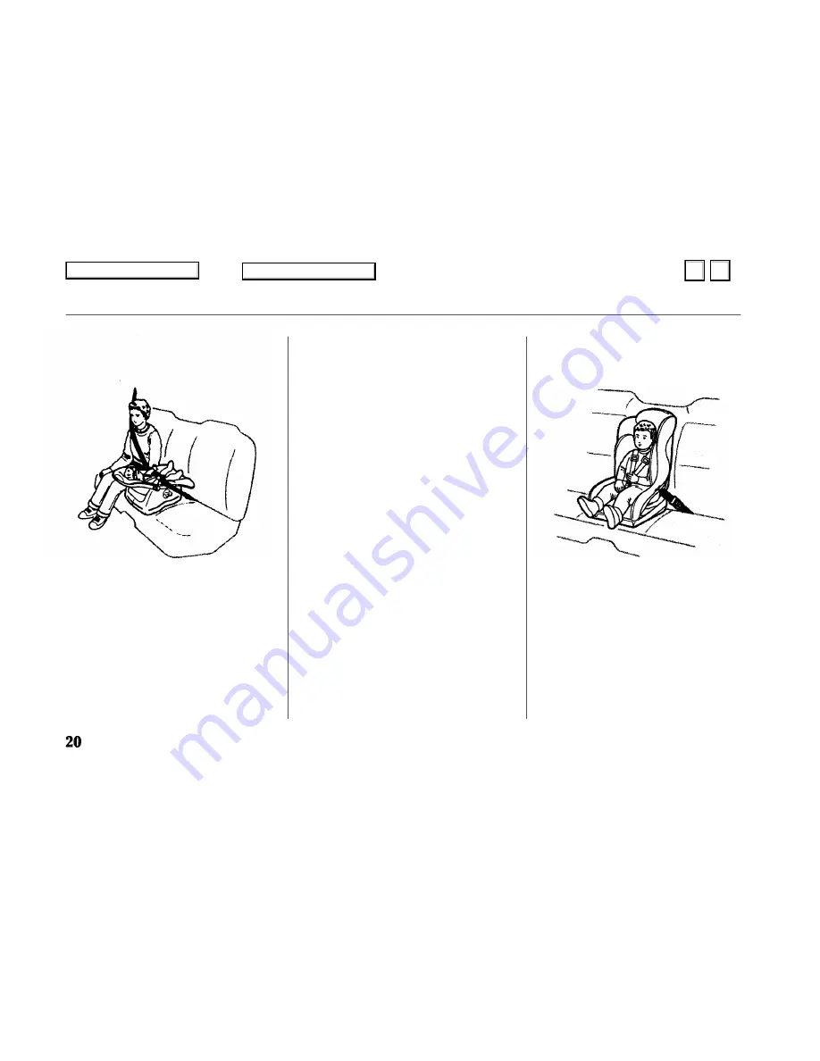 Honda 1993 Civic Coupe Owner'S Manual Download Page 22