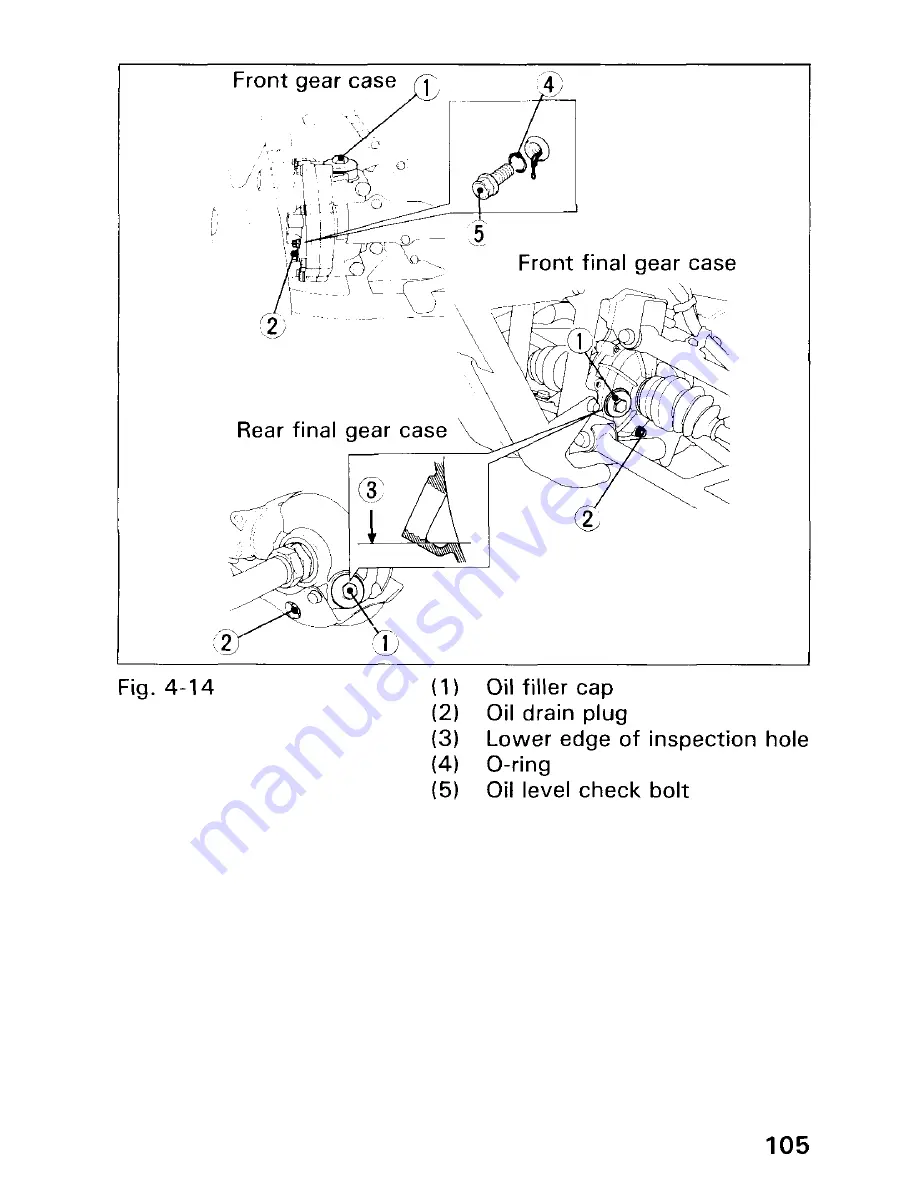 Honda 1993 TRX300FW Fourtrax 300 4x4 Owner'S Manual Download Page 111