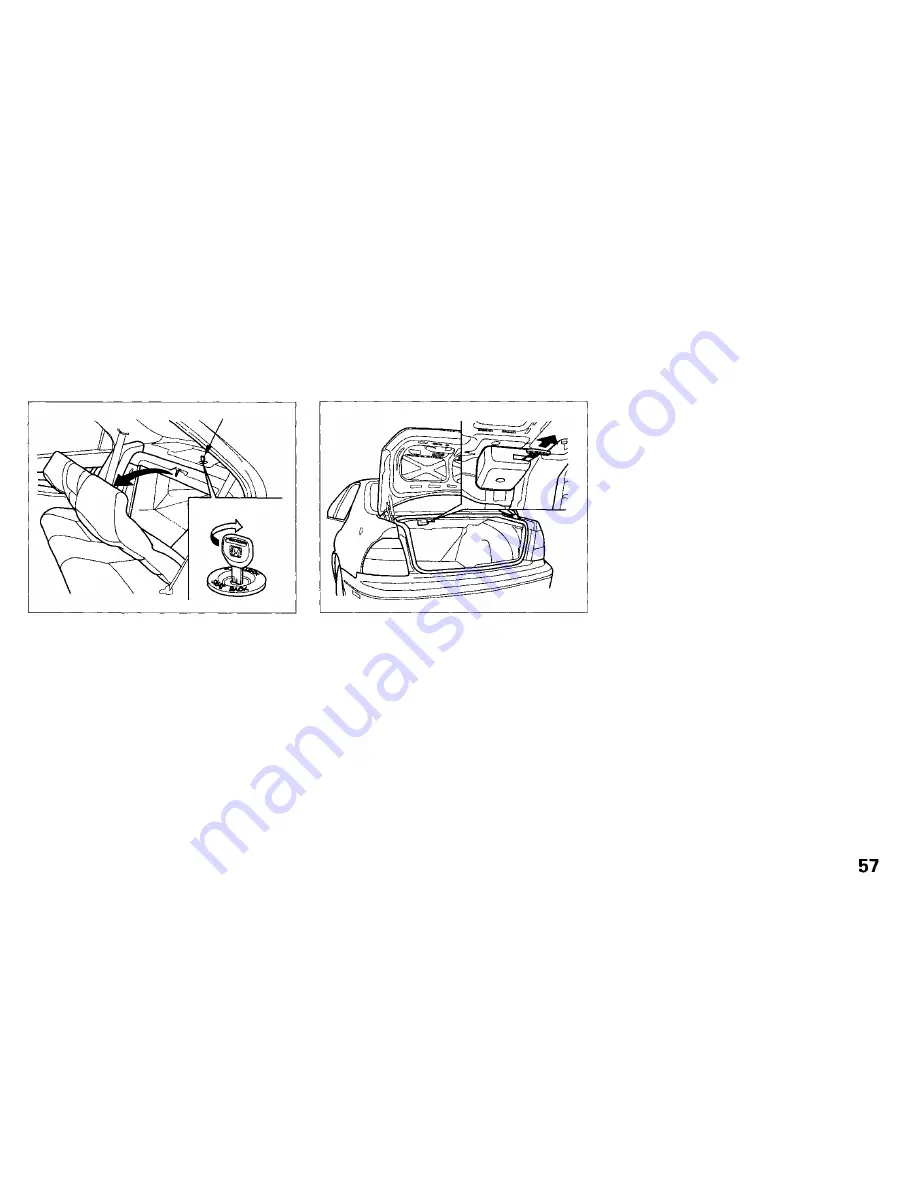 Honda 1994 Accord Sedan Owner'S Manual Download Page 56