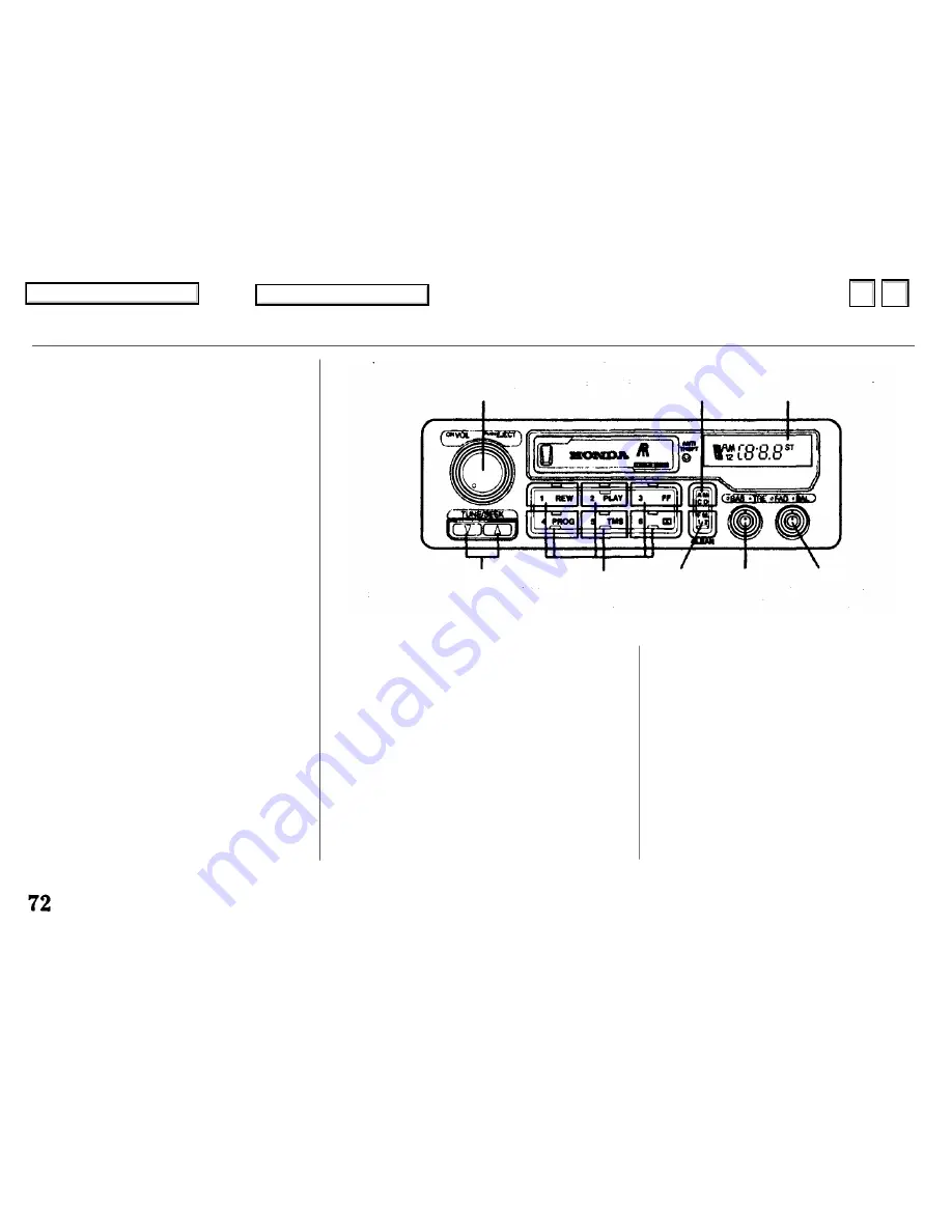 Honda 1994 Civic Coupe Online Reference Owner'S Manual Download Page 72