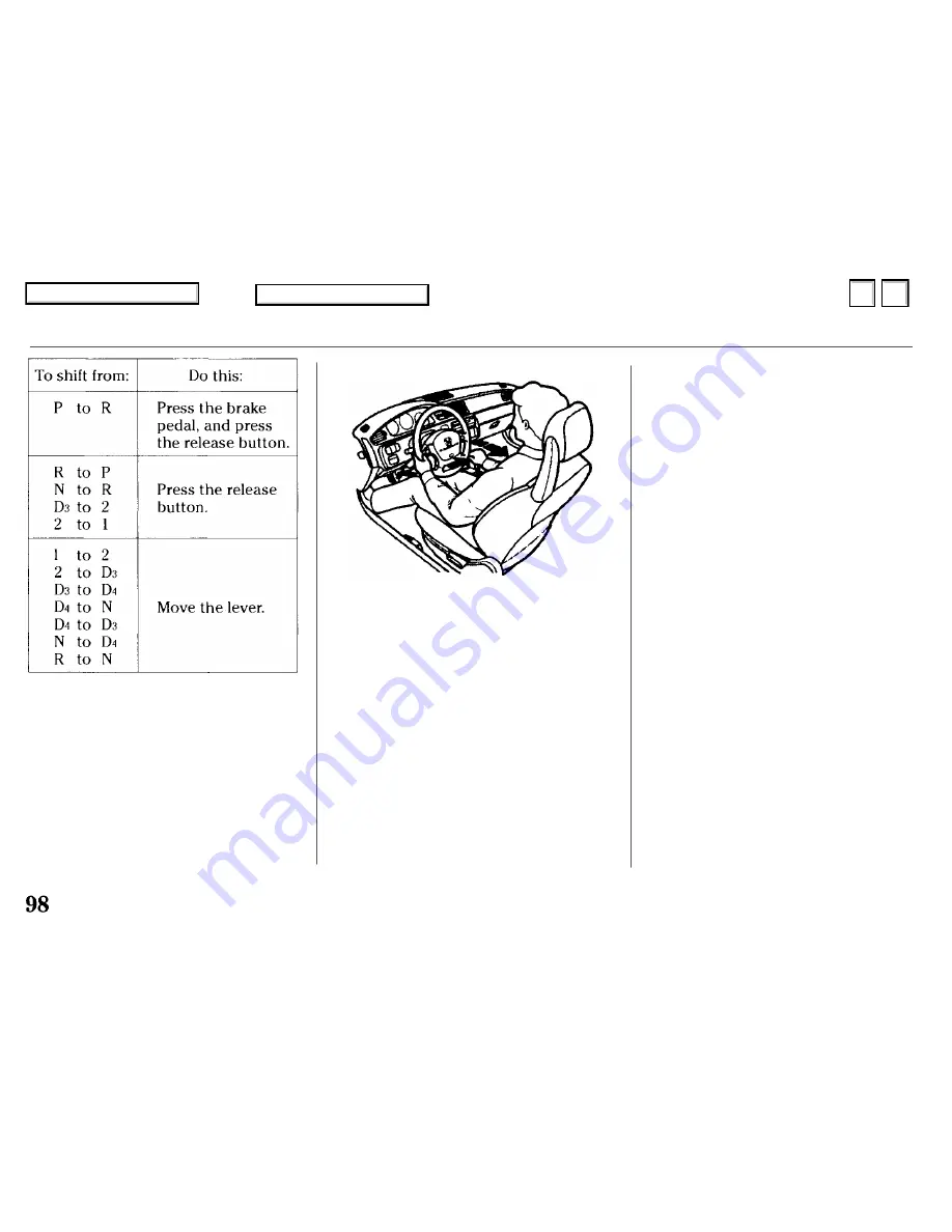 Honda 1994 Civic Coupe Online Reference Owner'S Manual Download Page 97