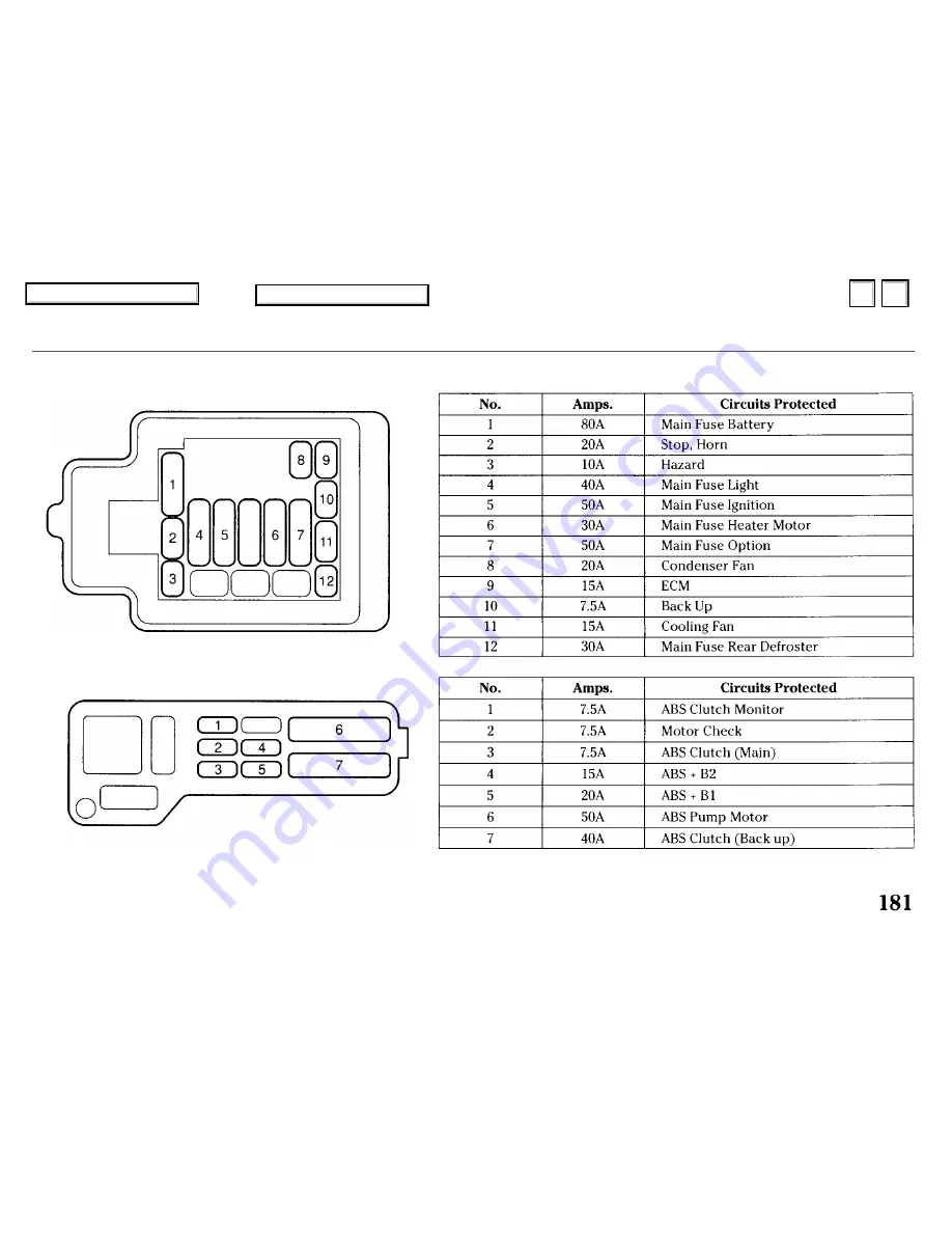 Honda 1994 Civic Coupe Online Reference Owner'S Manual Download Page 177