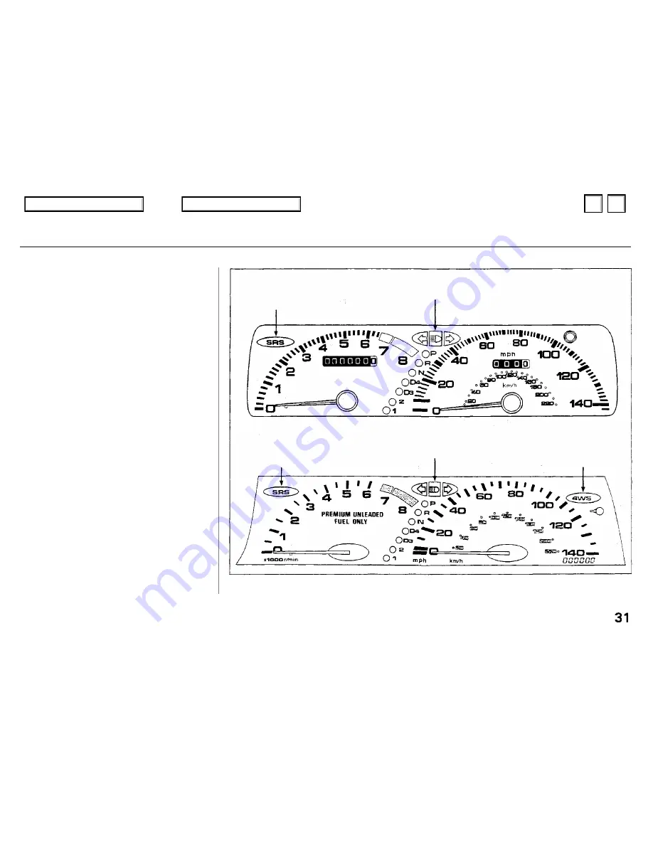 Honda 1994 Prelude Online Reference Owner'S Manual Download Page 31