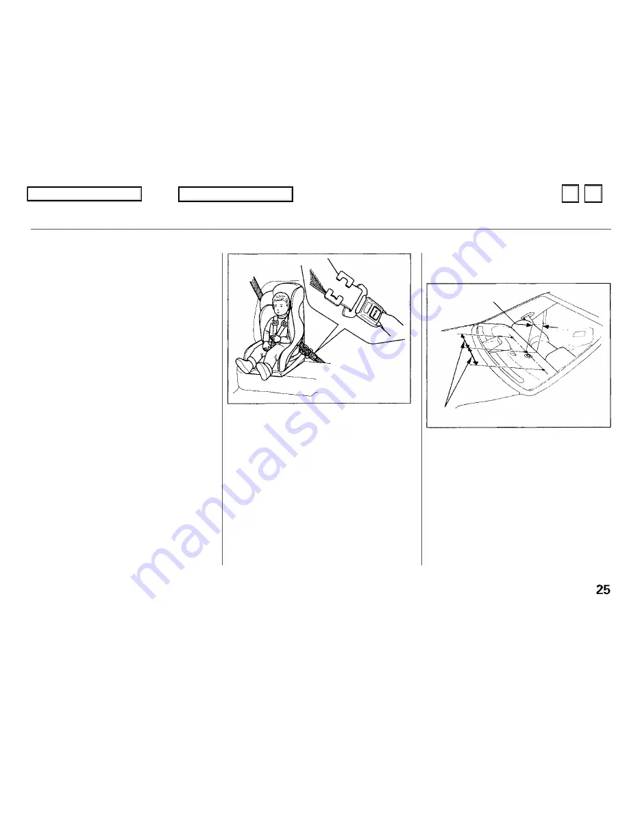 Honda 1995 Civic Sedan Owner'S Manual Download Page 26