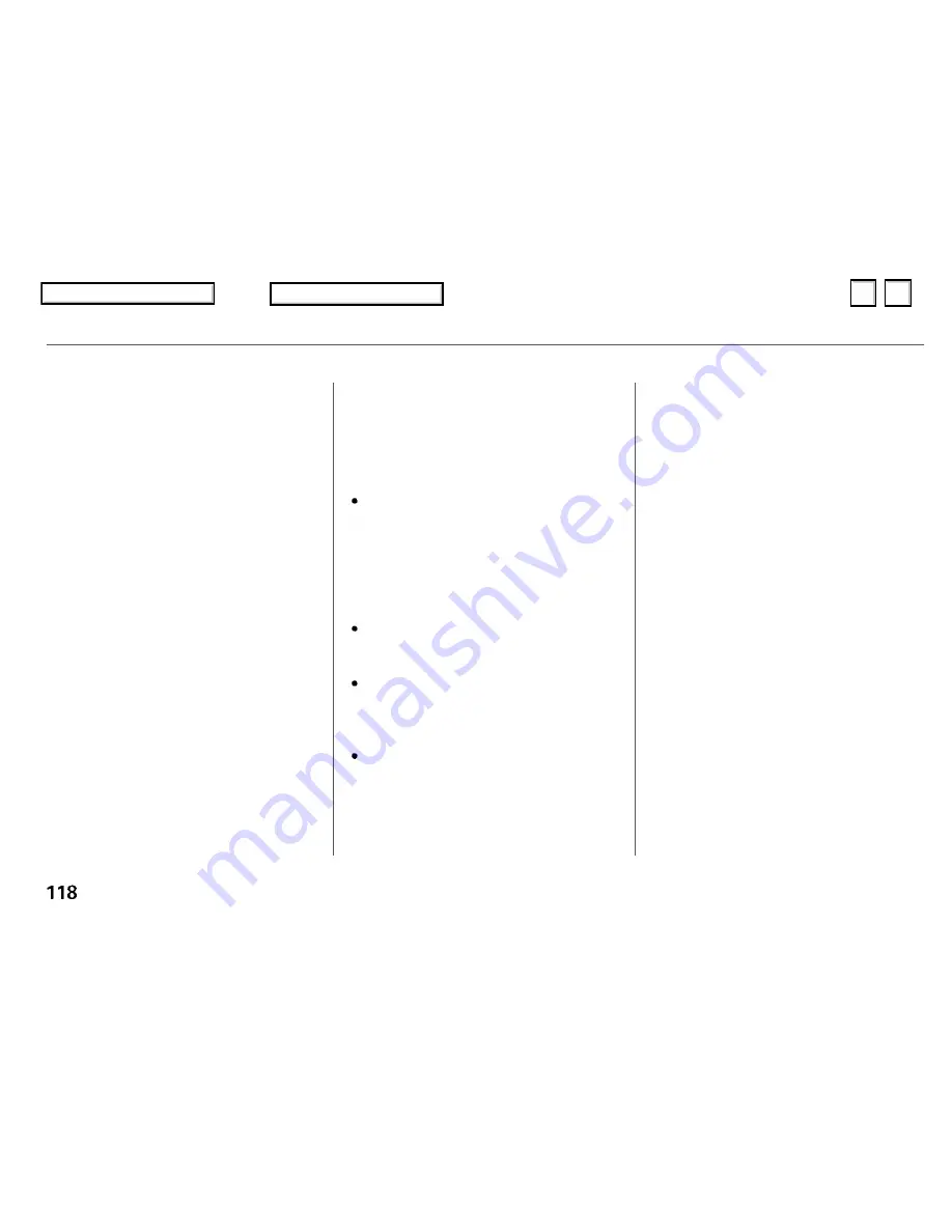 Honda 1995 Civic Sedan Owner'S Manual Download Page 117