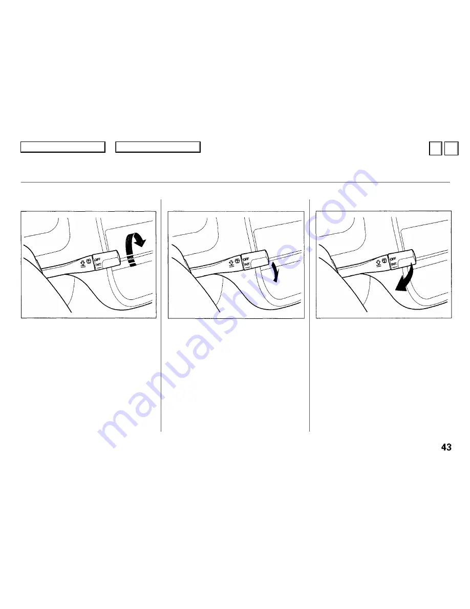 Honda 1996 Civic Sedan Online Reference Owner'S Manual Download Page 43