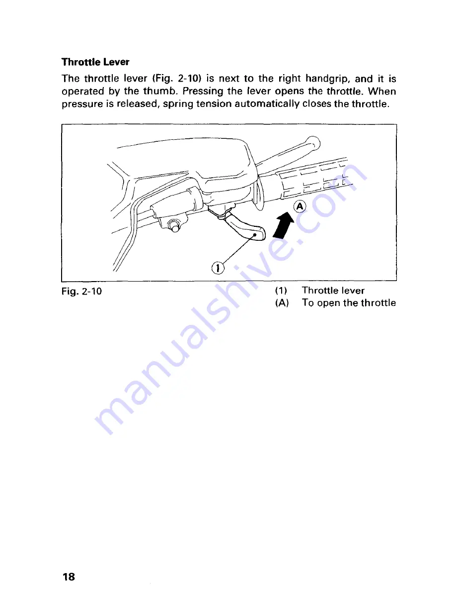 Honda 1996 TRX400 Owner'S Manual Download Page 23