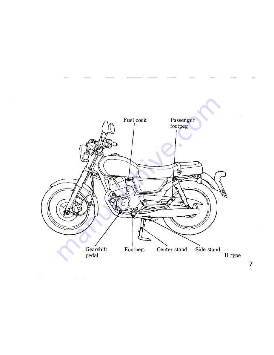 Honda 1998 CD250U Owner'S Manual Download Page 13