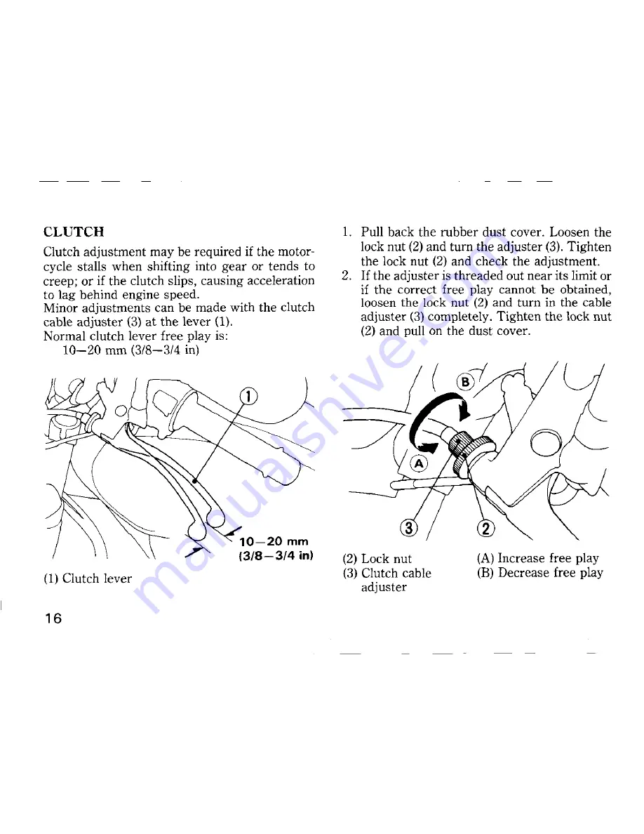 Honda 1998 CD250U Owner'S Manual Download Page 22