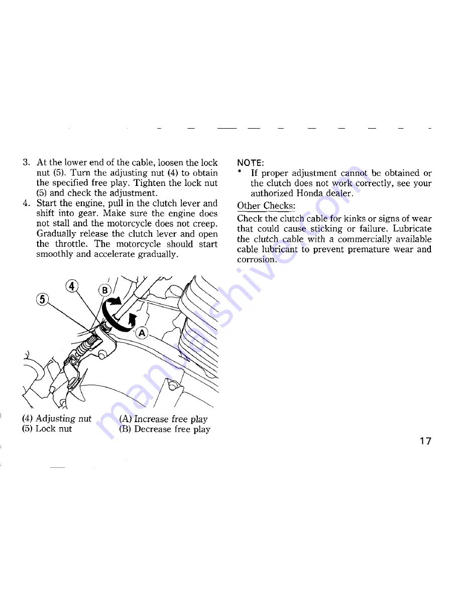 Honda 1998 CD250U Owner'S Manual Download Page 23