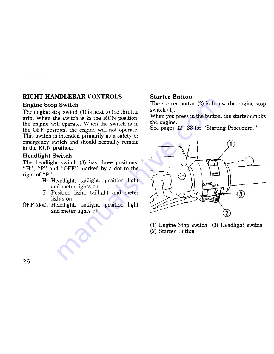 Honda 1998 CD250U Скачать руководство пользователя страница 32