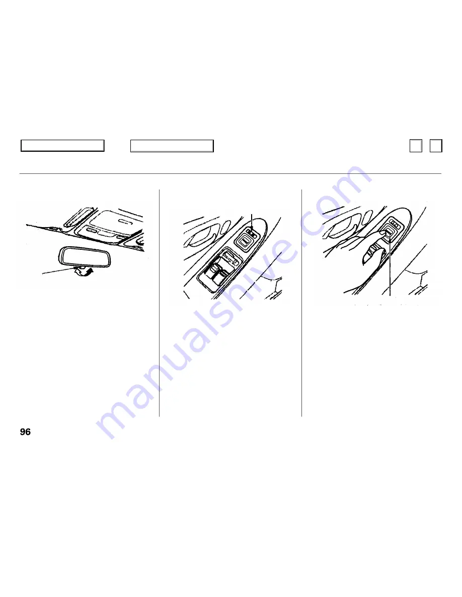 Honda 1999 Accord Coupe Owner'S Manual Download Page 96