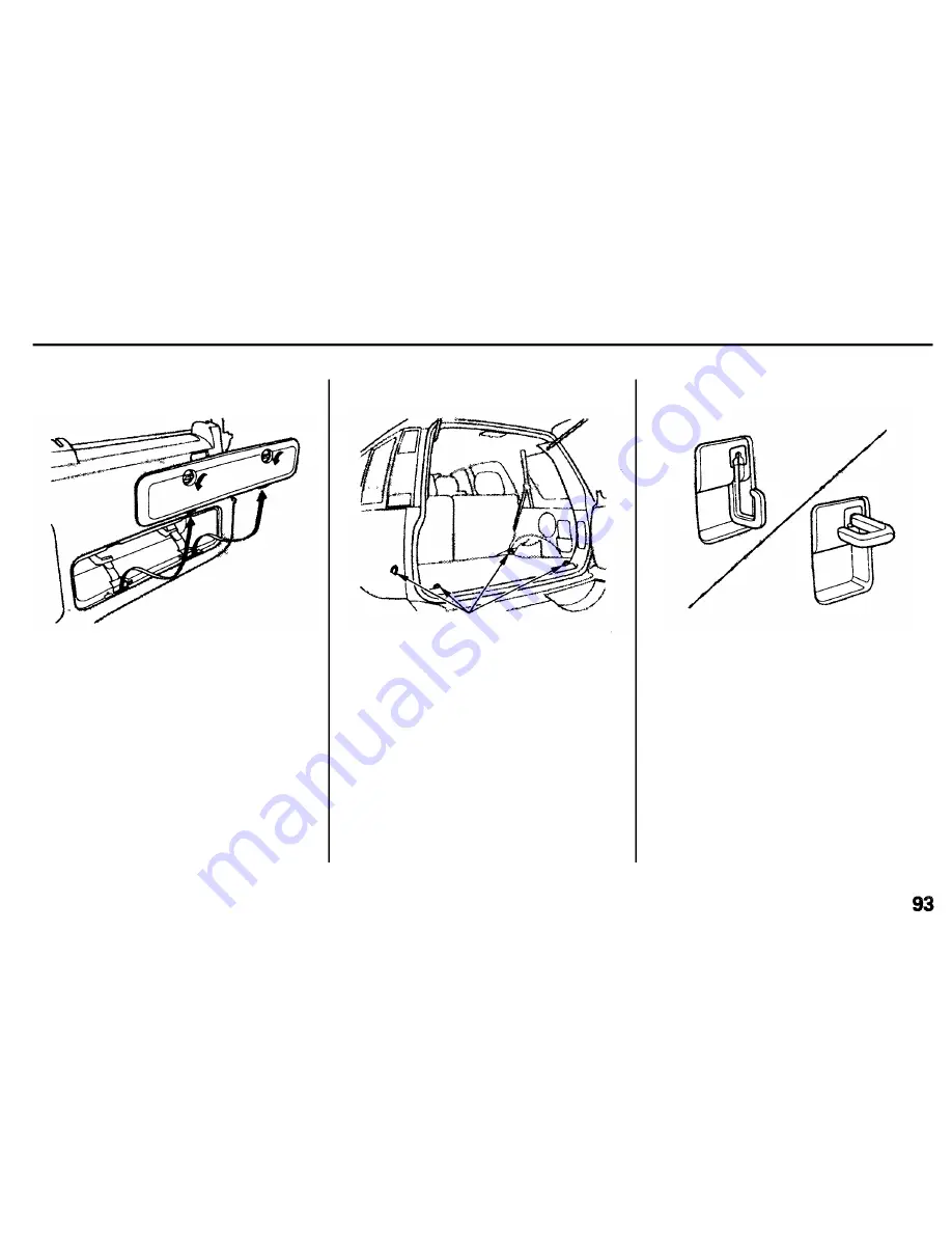 Honda 1999 CRV Reference Owner'S Manual Download Page 95