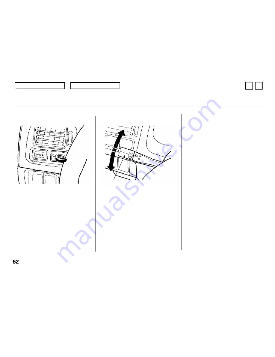 Honda 2000 Civic Coupe Owner'S Manual Download Page 63