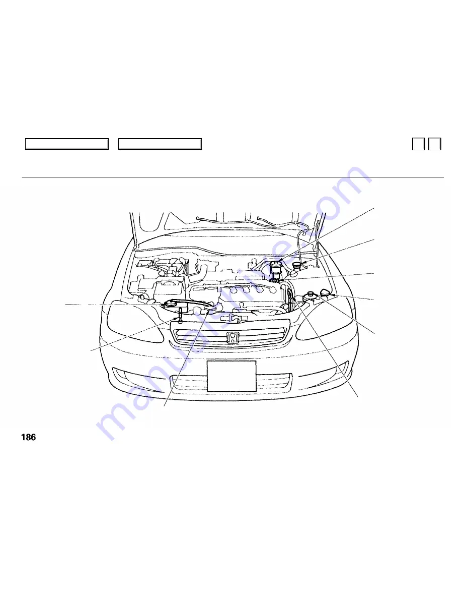 Honda 2000 Civic Coupe Скачать руководство пользователя страница 184