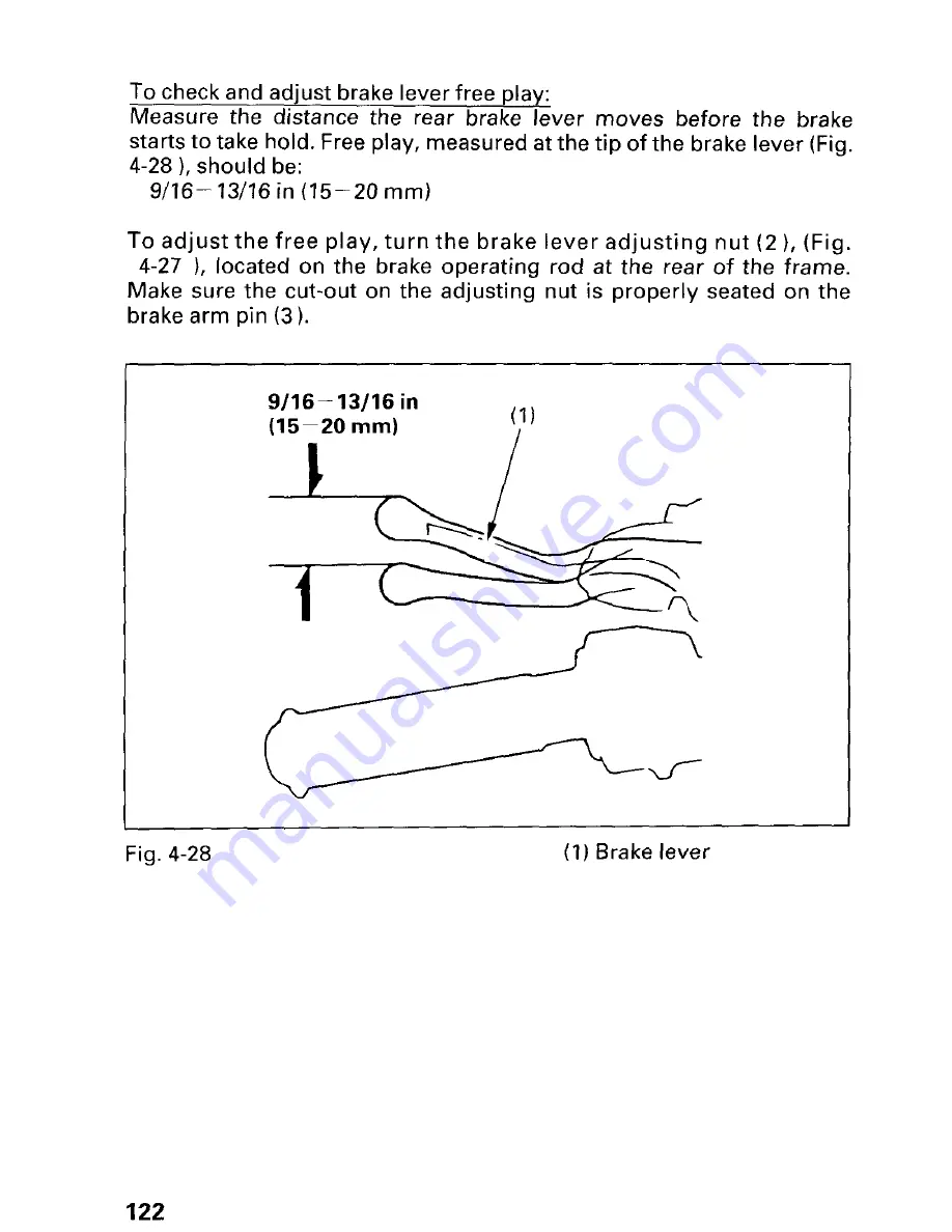 Honda 2000 TRX300 Fourtrax 300 Owner'S Manual Download Page 128