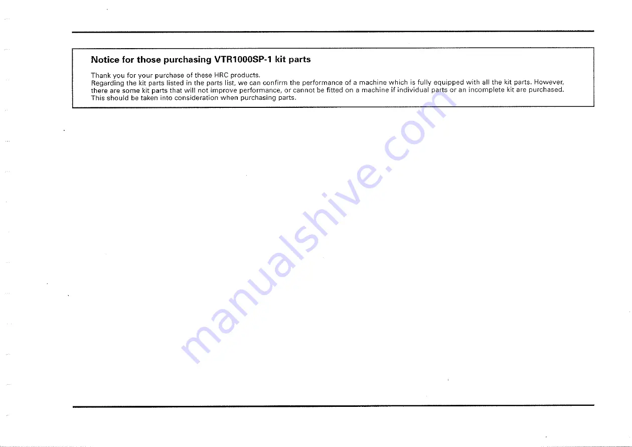 Honda 2000-VTR1000 SP1 Owner'S Manual Download Page 2