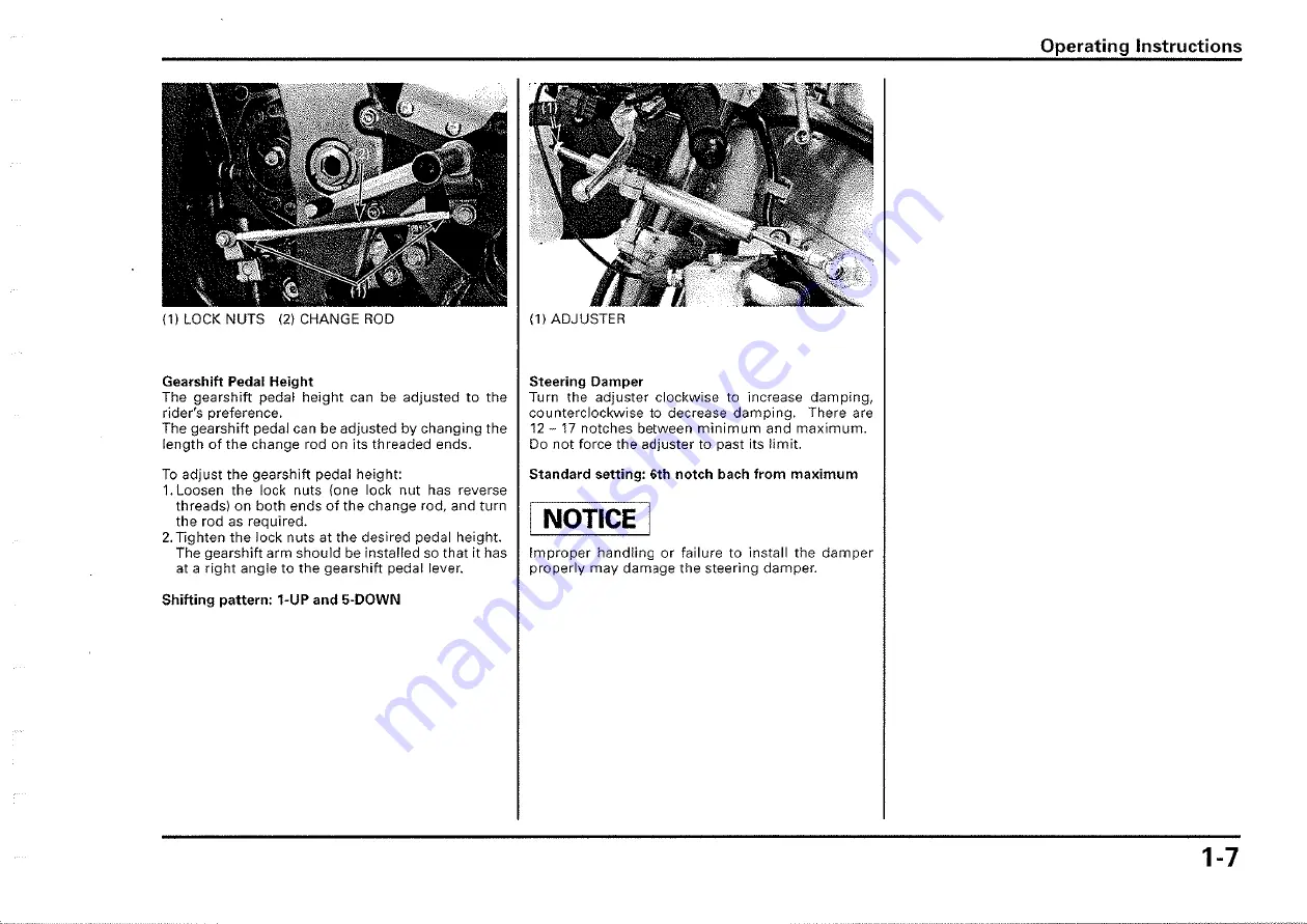 Honda 2000-VTR1000 SP1 Owner'S Manual Download Page 14