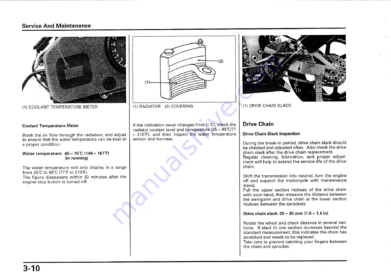 Honda 2000-VTR1000 SP1 Owner'S Manual Download Page 47