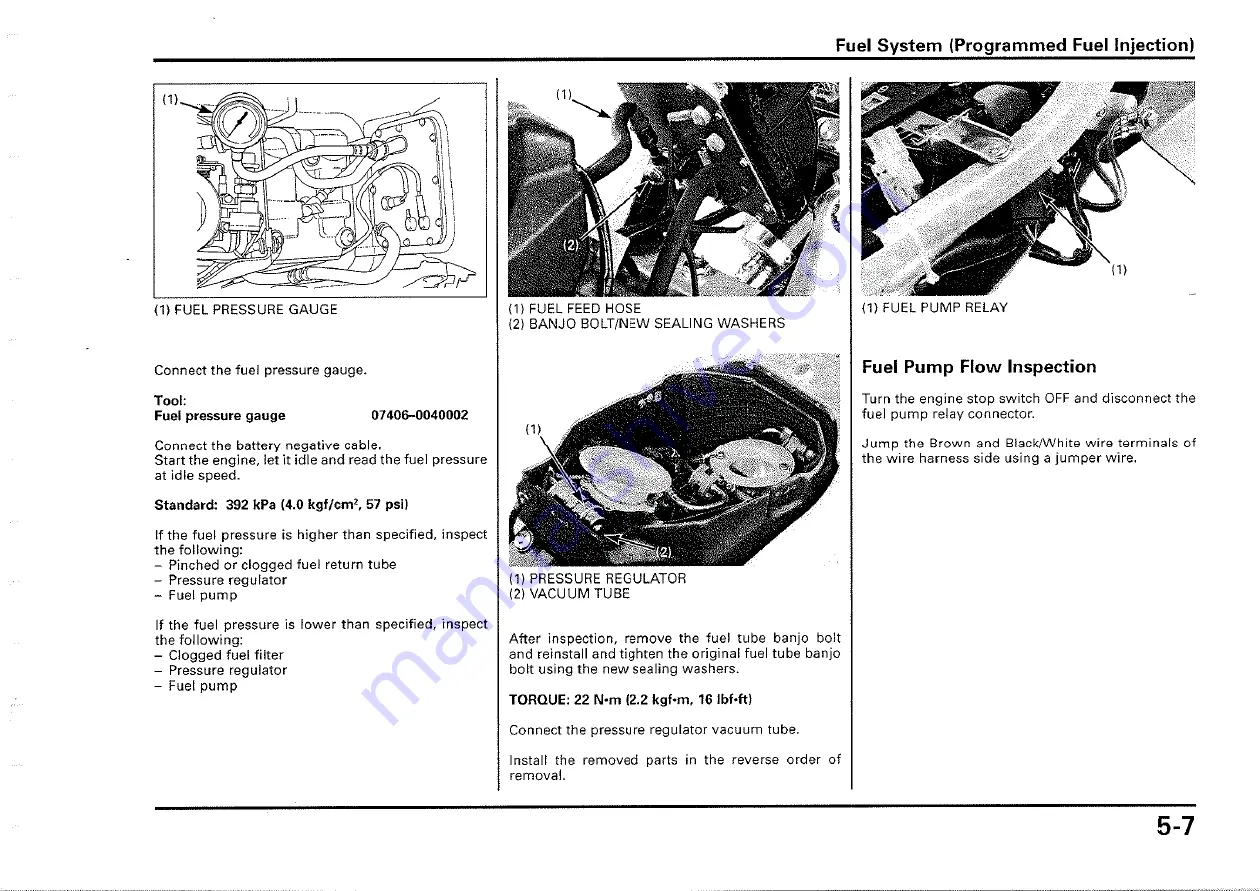 Honda 2000-VTR1000 SP1 Скачать руководство пользователя страница 72