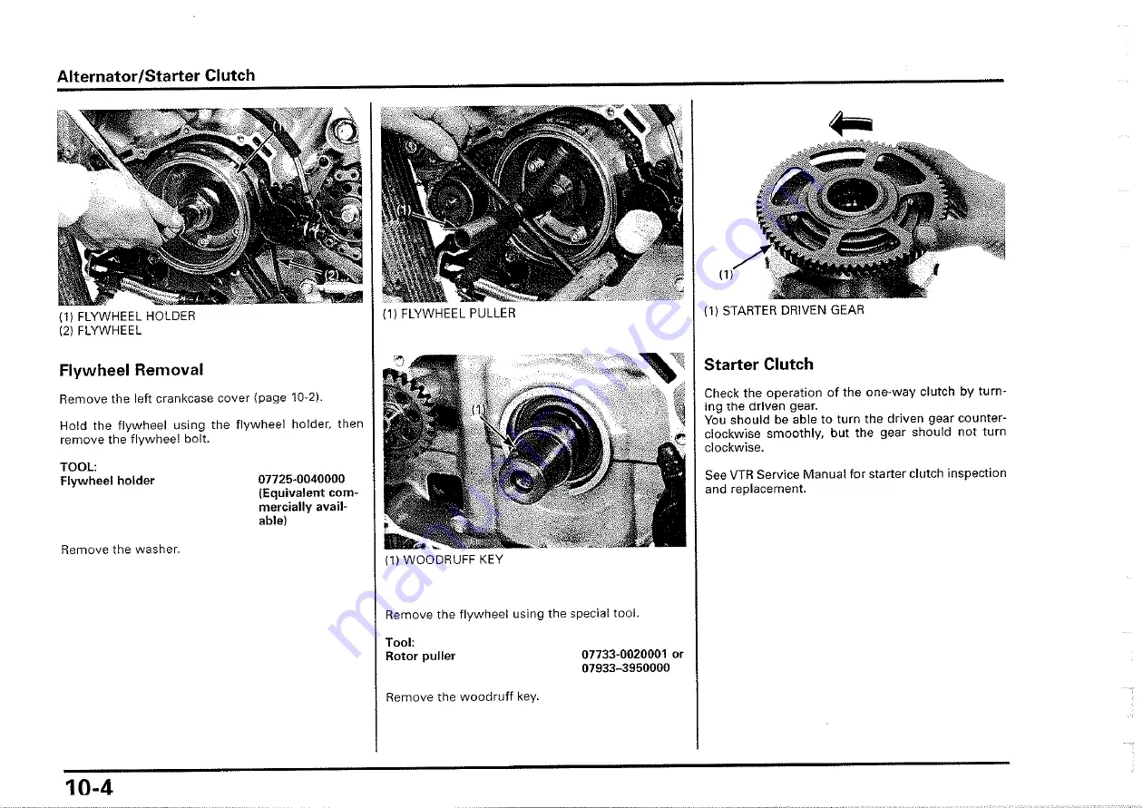 Honda 2000-VTR1000 SP1 Owner'S Manual Download Page 131