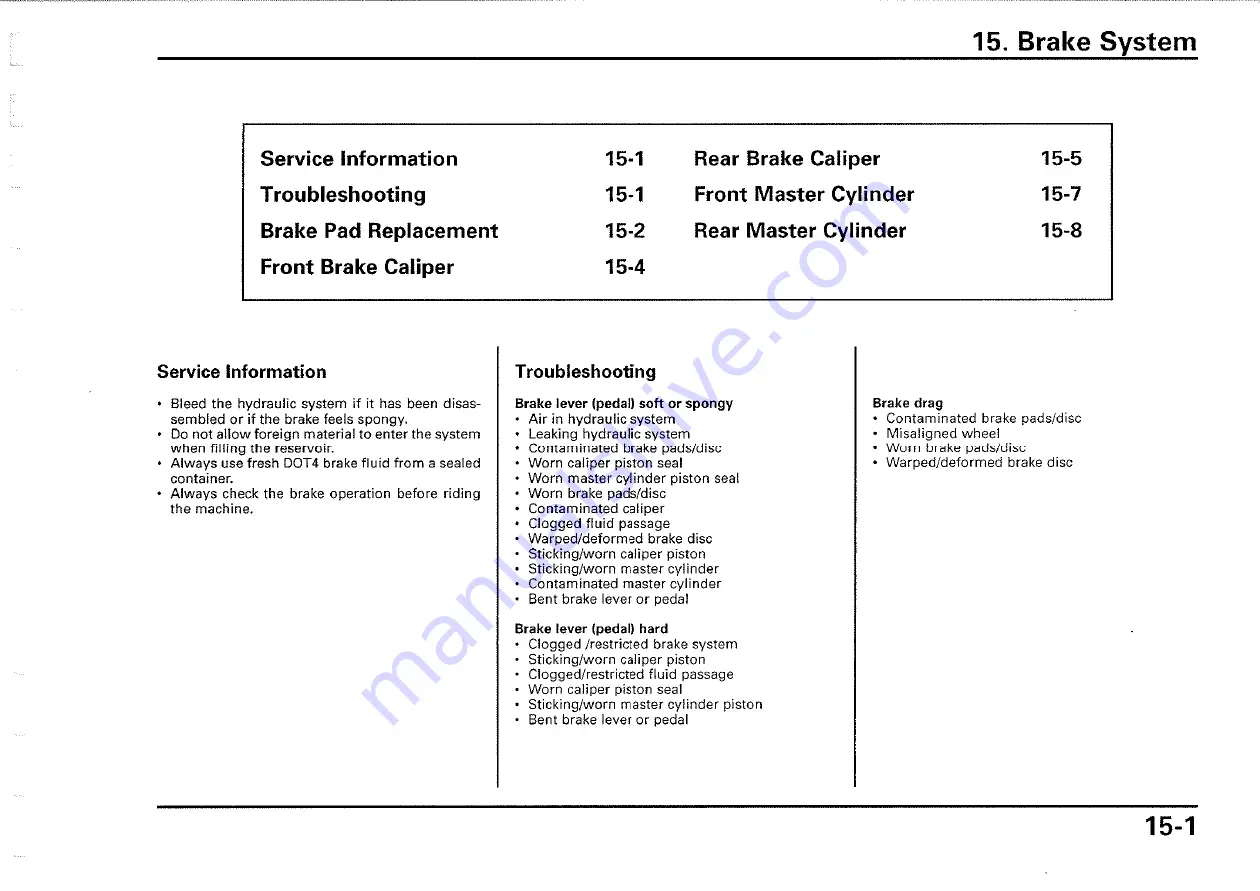 Honda 2000-VTR1000 SP1 Owner'S Manual Download Page 178