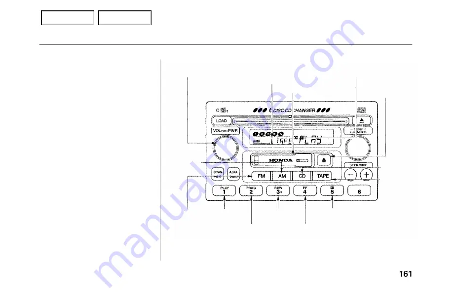 Honda 2001 Accord Sedan Owner'S Manual Download Page 164