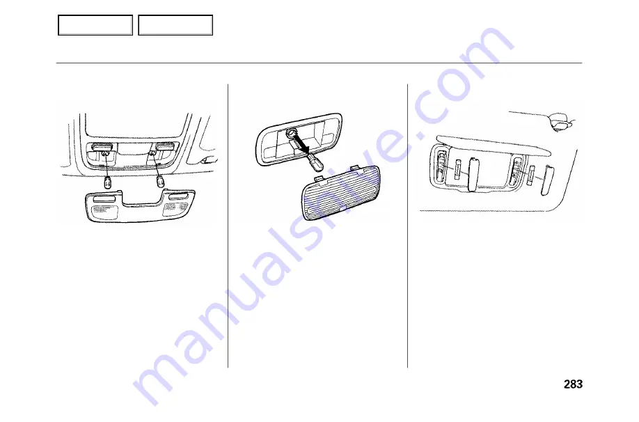 Honda 2001 Accord Sedan Owner'S Manual Download Page 286