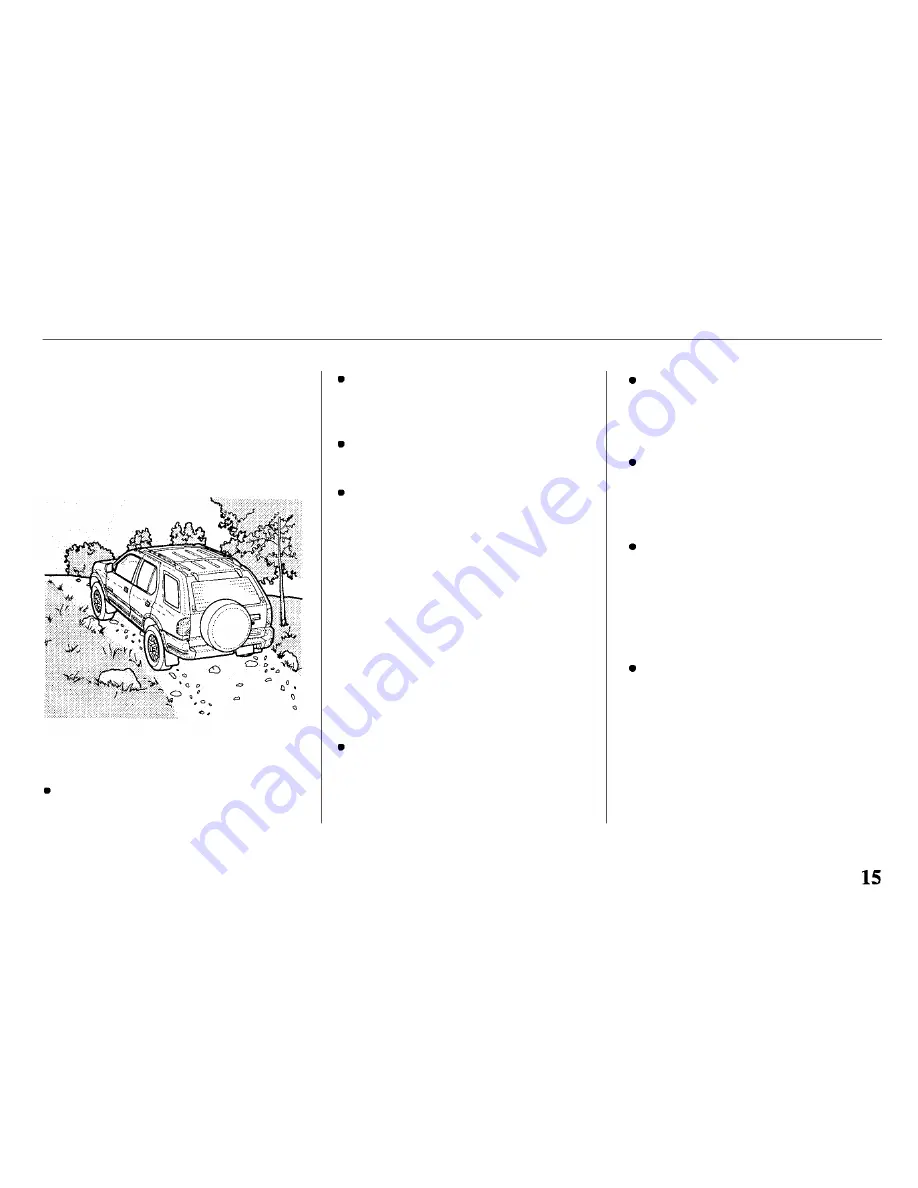 Honda 2001 Passport Owner'S Manual Download Page 286