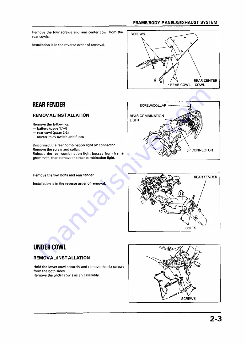 Honda 2002 CBR150R Скачать руководство пользователя страница 32