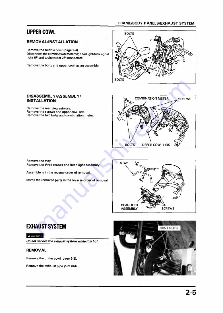 Honda 2002 CBR150R Скачать руководство пользователя страница 34