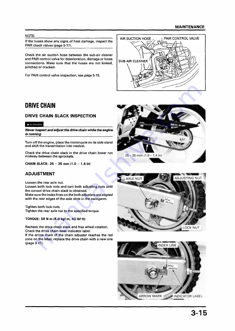 Honda 2002 CBR150R Manual Download Page 51