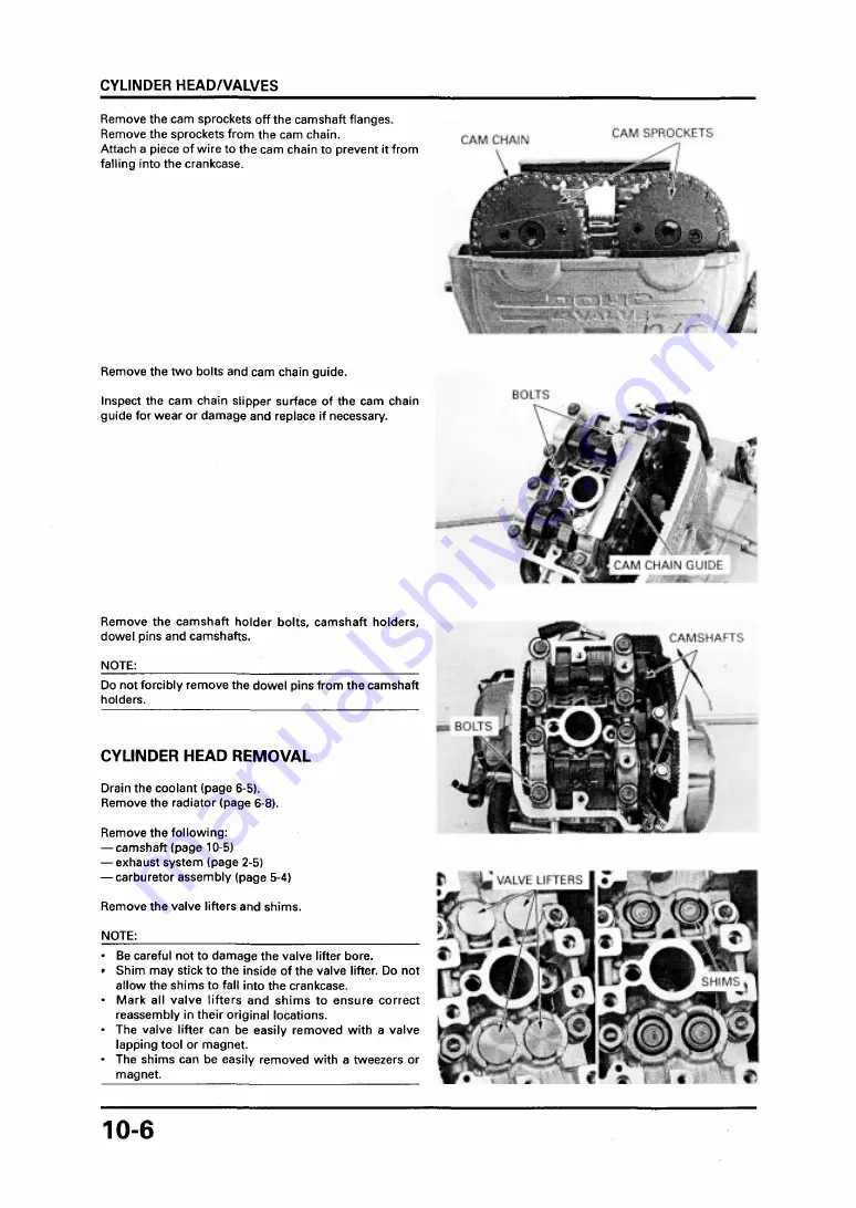 Honda 2002 CBR150R Скачать руководство пользователя страница 137