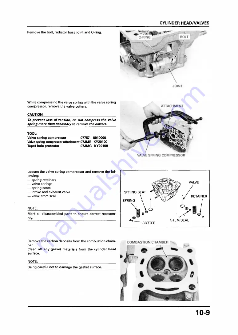 Honda 2002 CBR150R Скачать руководство пользователя страница 140