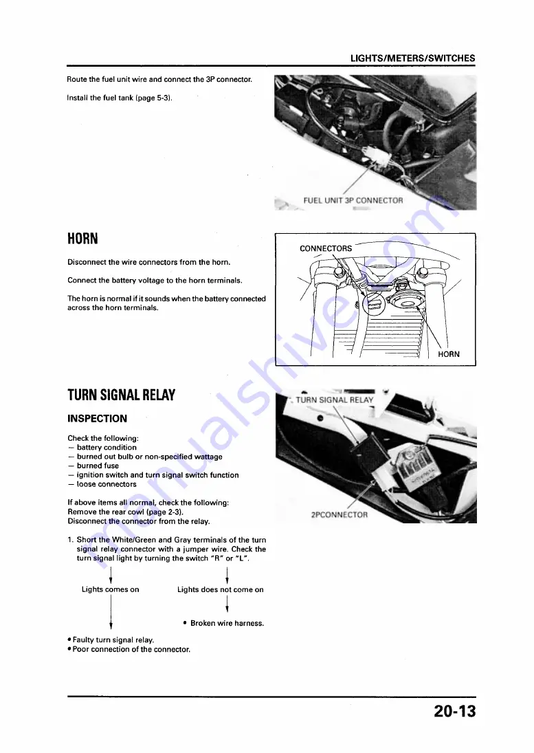 Honda 2002 CBR150R Manual Download Page 291