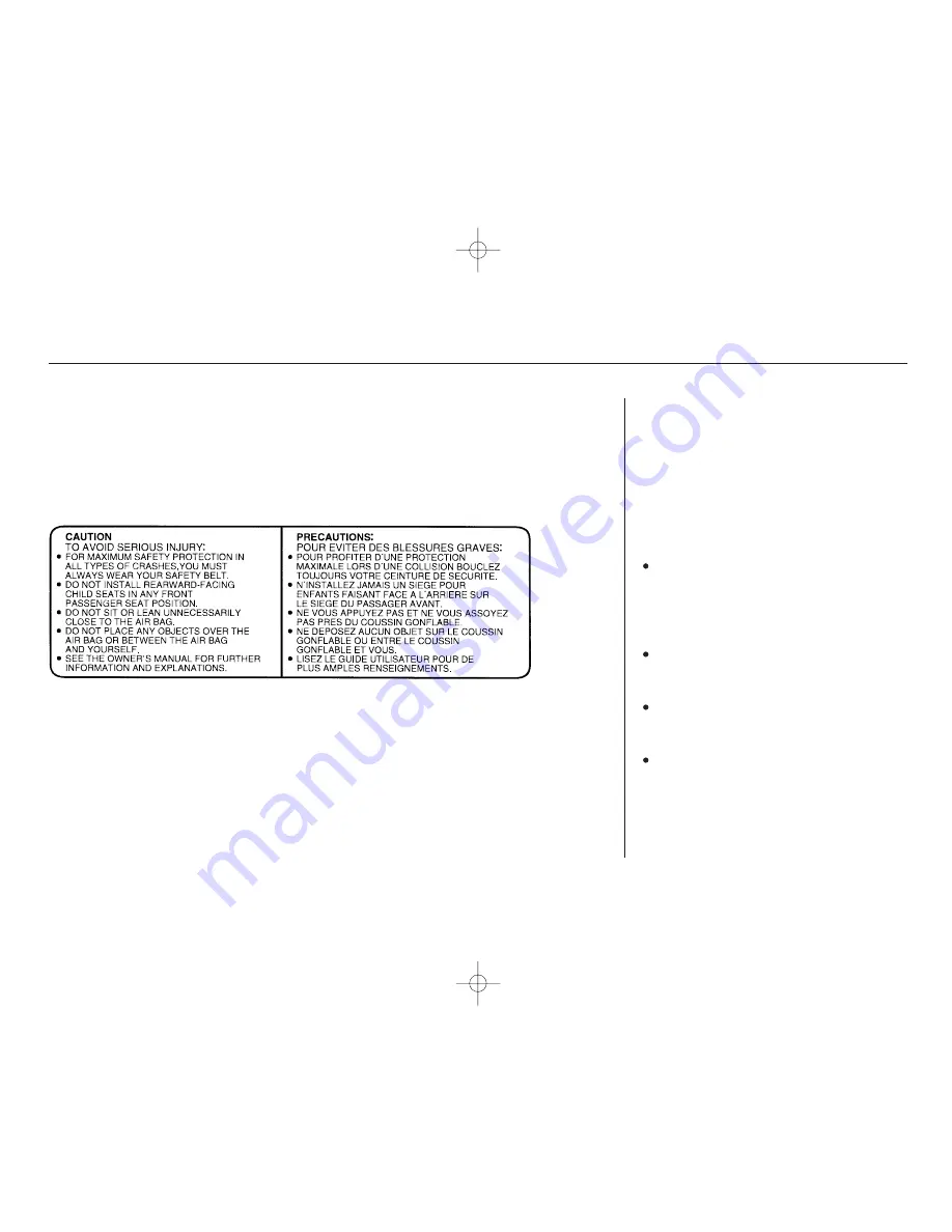 Honda 2002 Civic Sedan Owner'S Manual Download Page 28