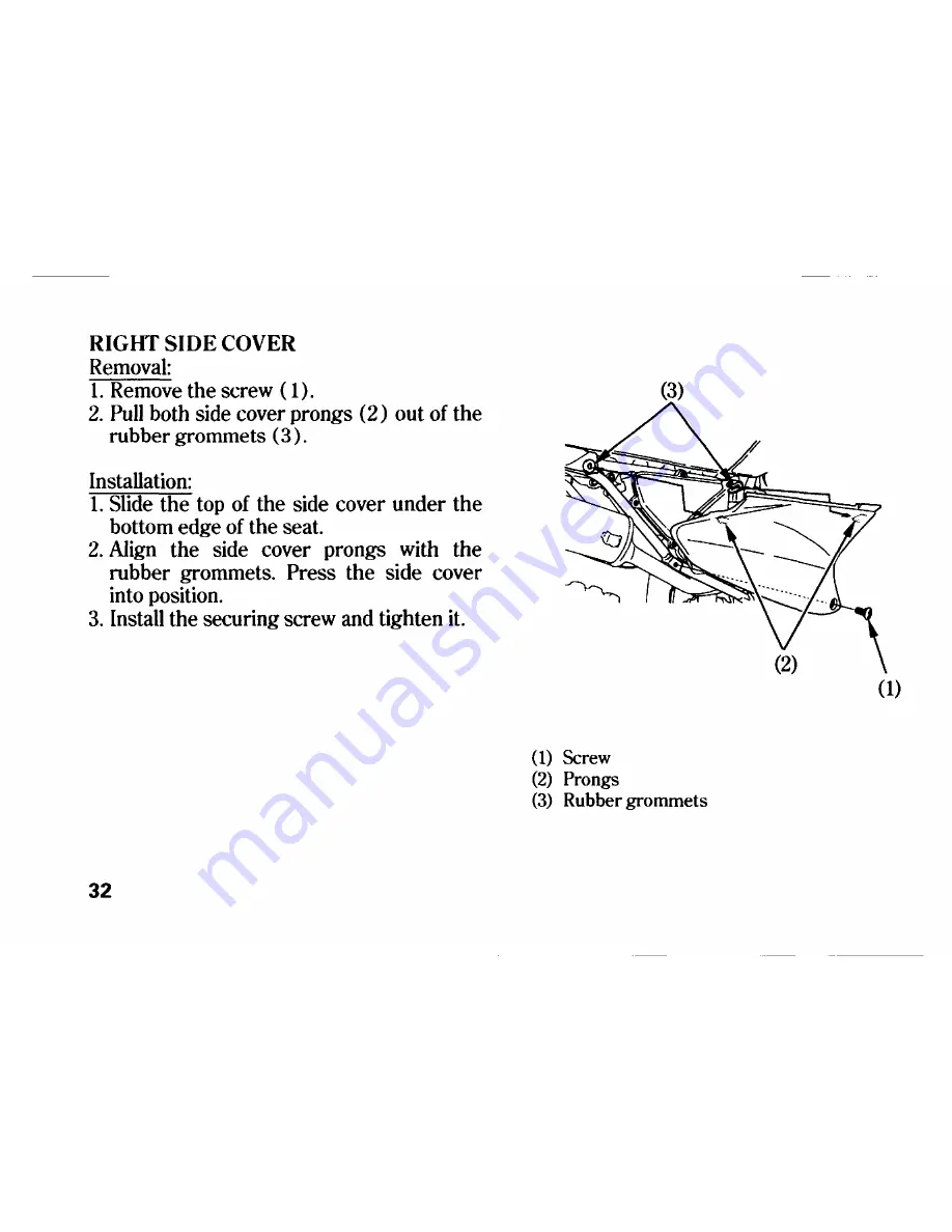 Honda 2002 CRF230F Owner'S Manual Download Page 42