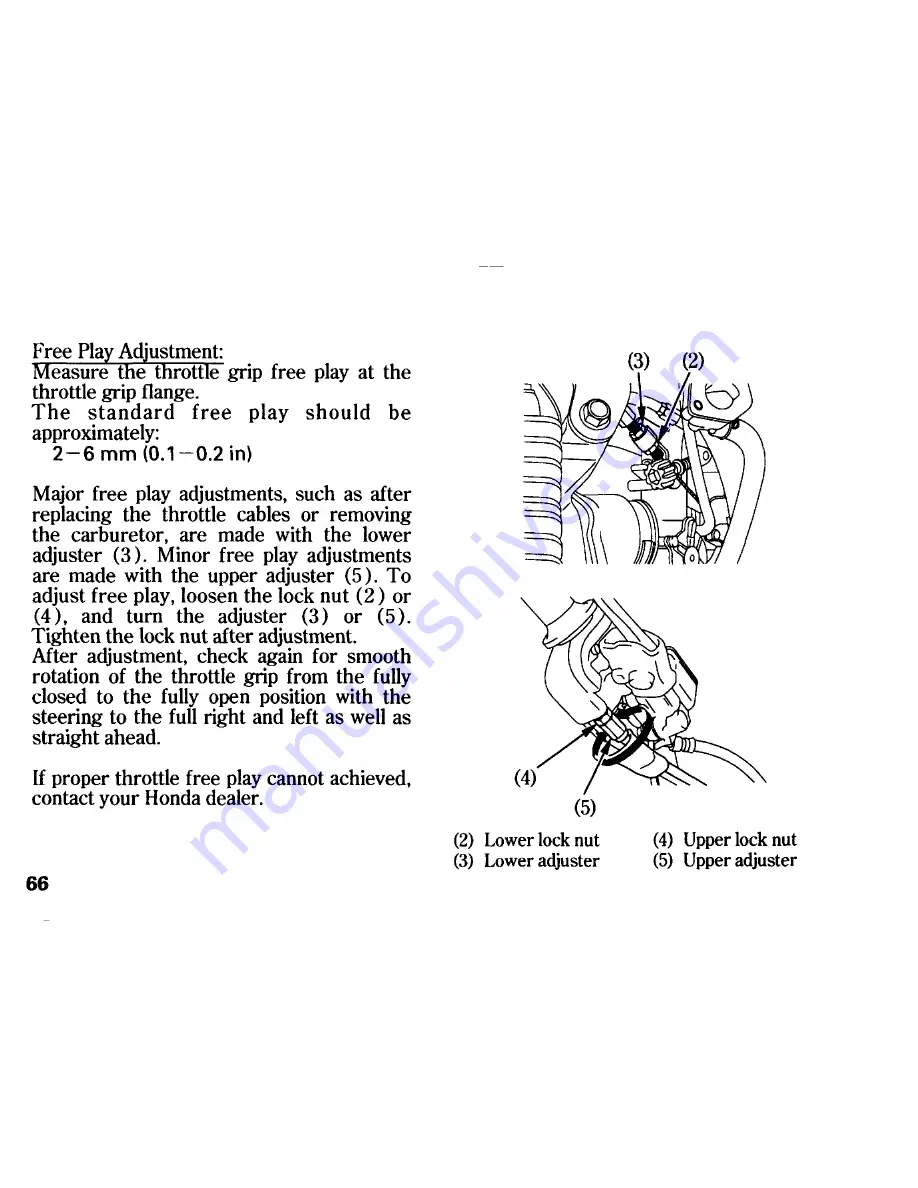 Honda 2002 CRF230F Owner'S Manual Download Page 77