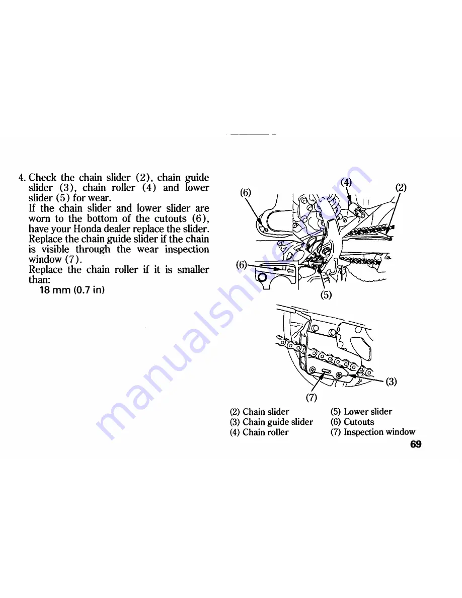 Honda 2002 CRF230F Owner'S Manual Download Page 79