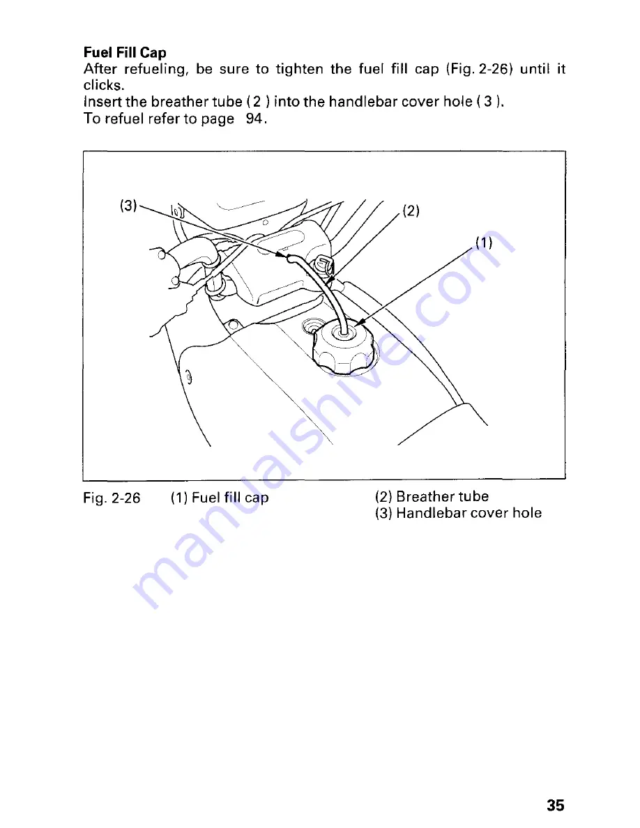 Honda 2002 TRX450FM FourTrax Foreman FM Owner'S Manual Download Page 41