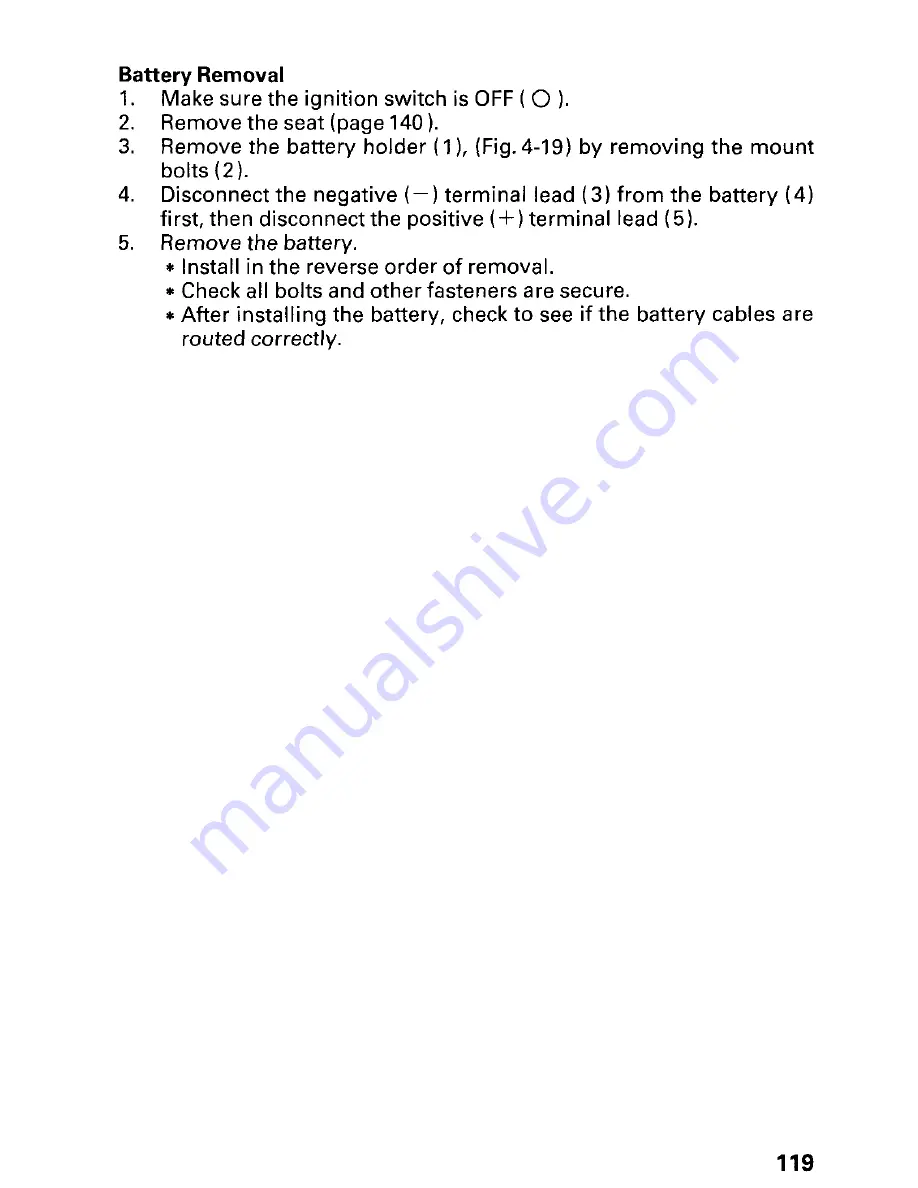 Honda 2002 TRX450FM FourTrax Foreman FM Owner'S Manual Download Page 125